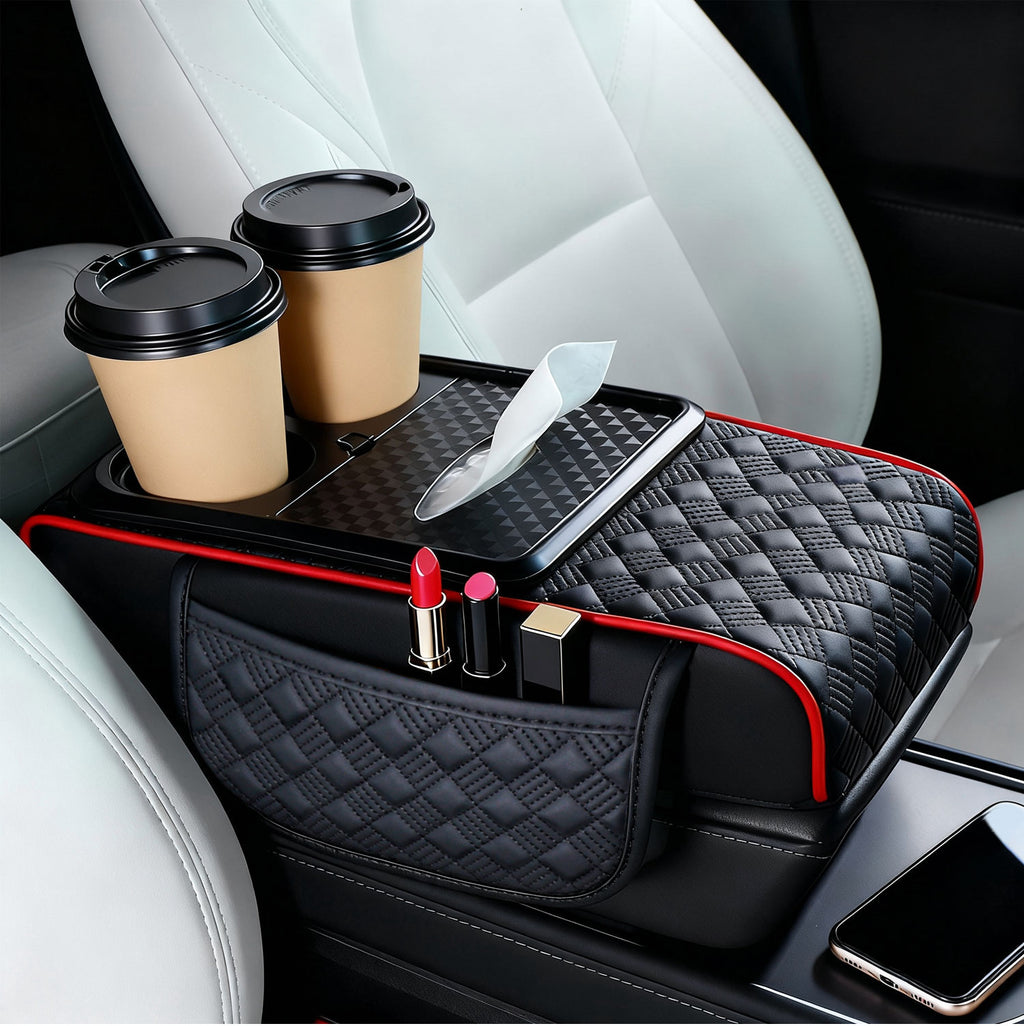 Foneso car center console armrest organizer, view 13