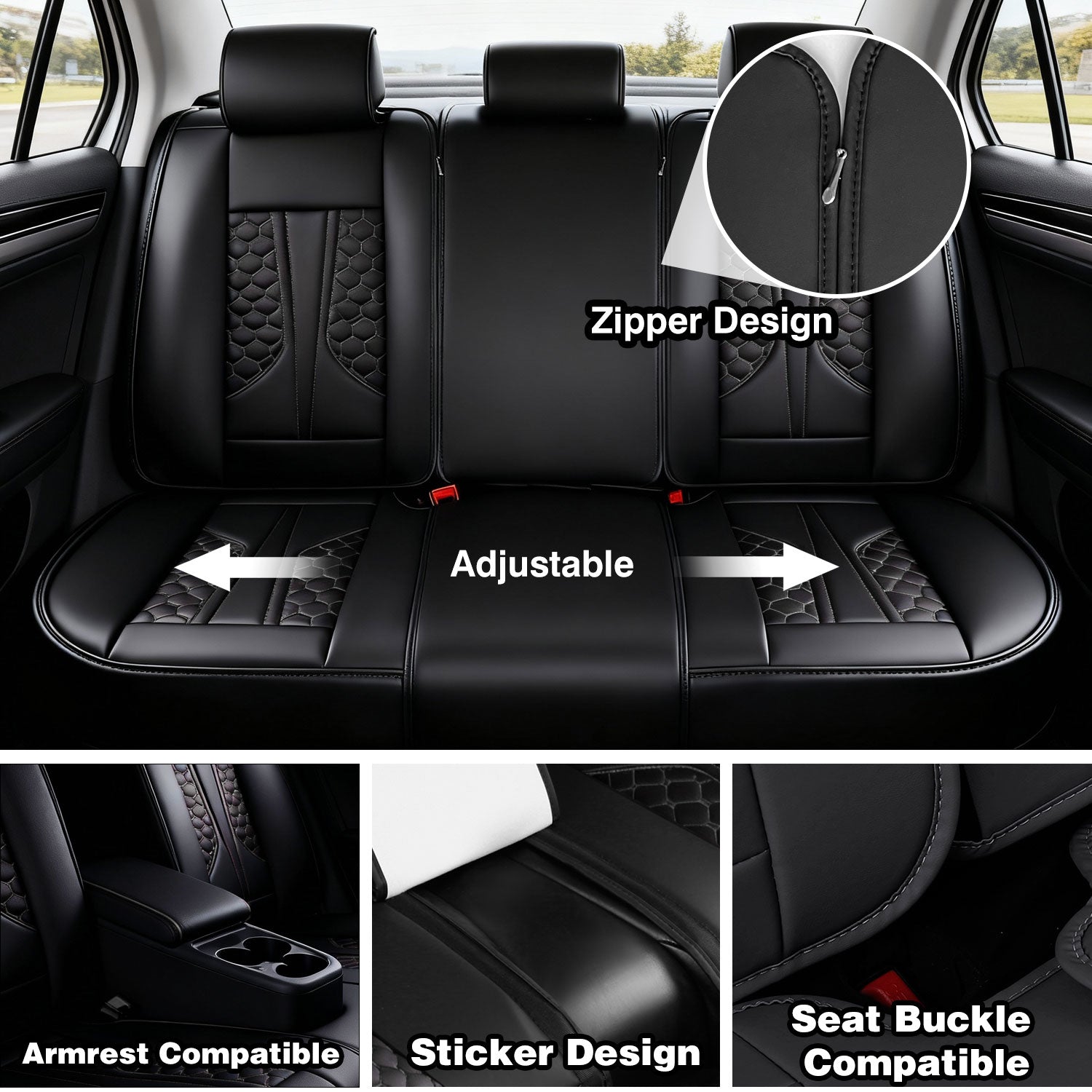 Foneso Dodge Ram 1500 2500 3500 seat covers, view 6