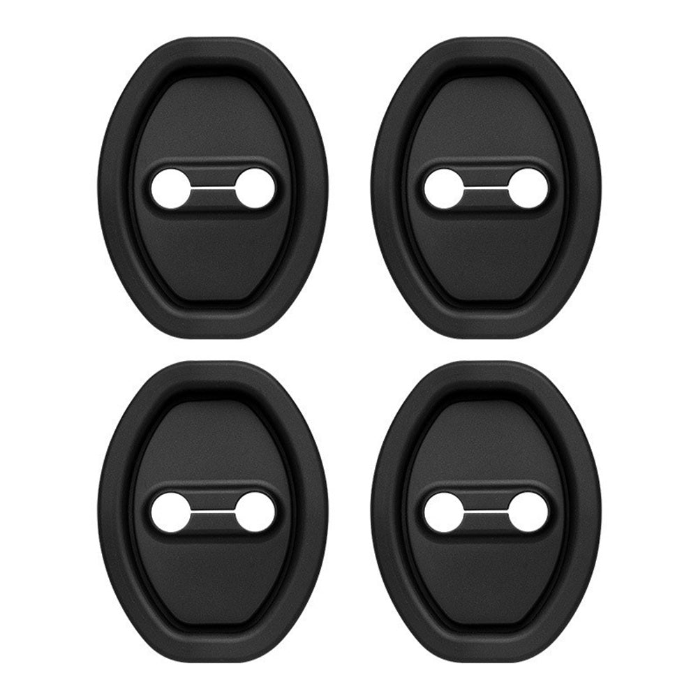 4PCS Upgraded Car Door Latch Guard Cover,Silicone Car Door Lock Cover for Car Door Protector and Noise Reduction,Universal Automotive Exterior Accessories
