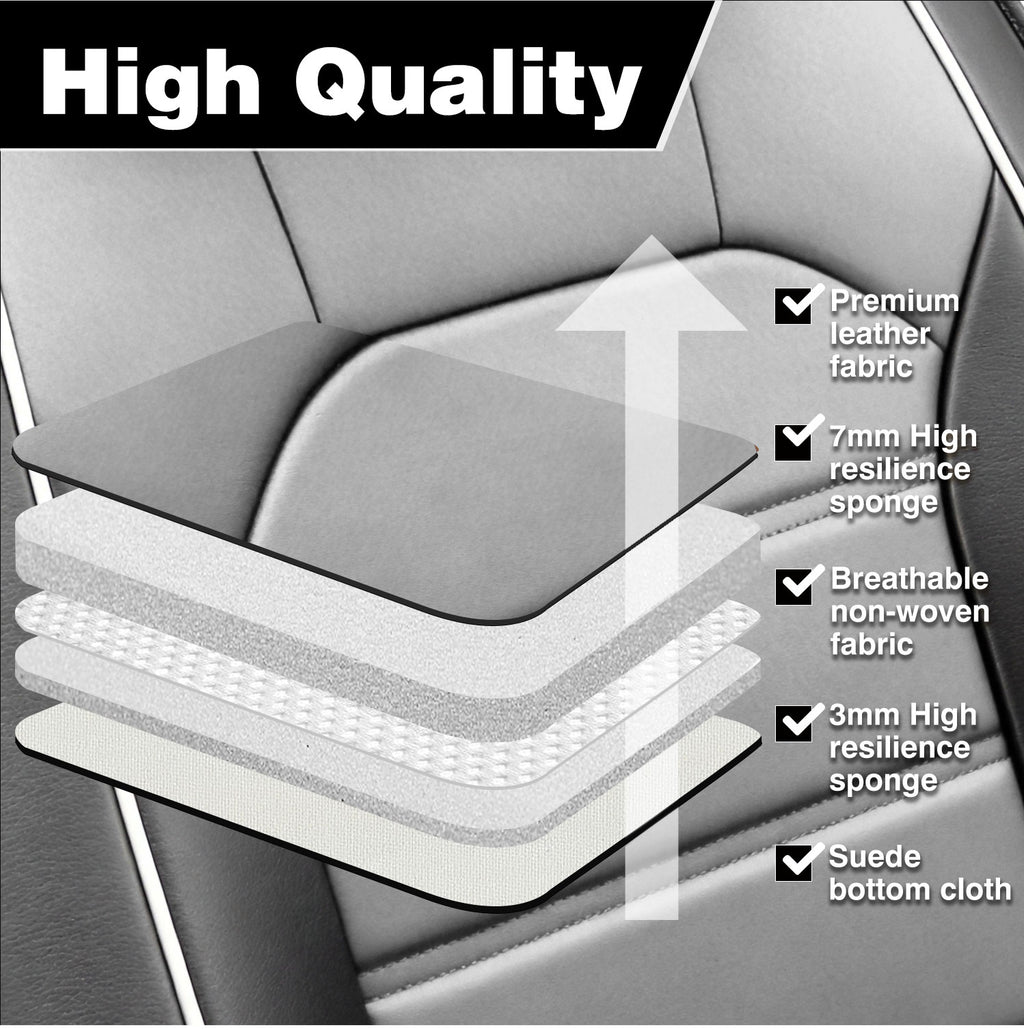 Foneso universal leather car seat covers, view 3