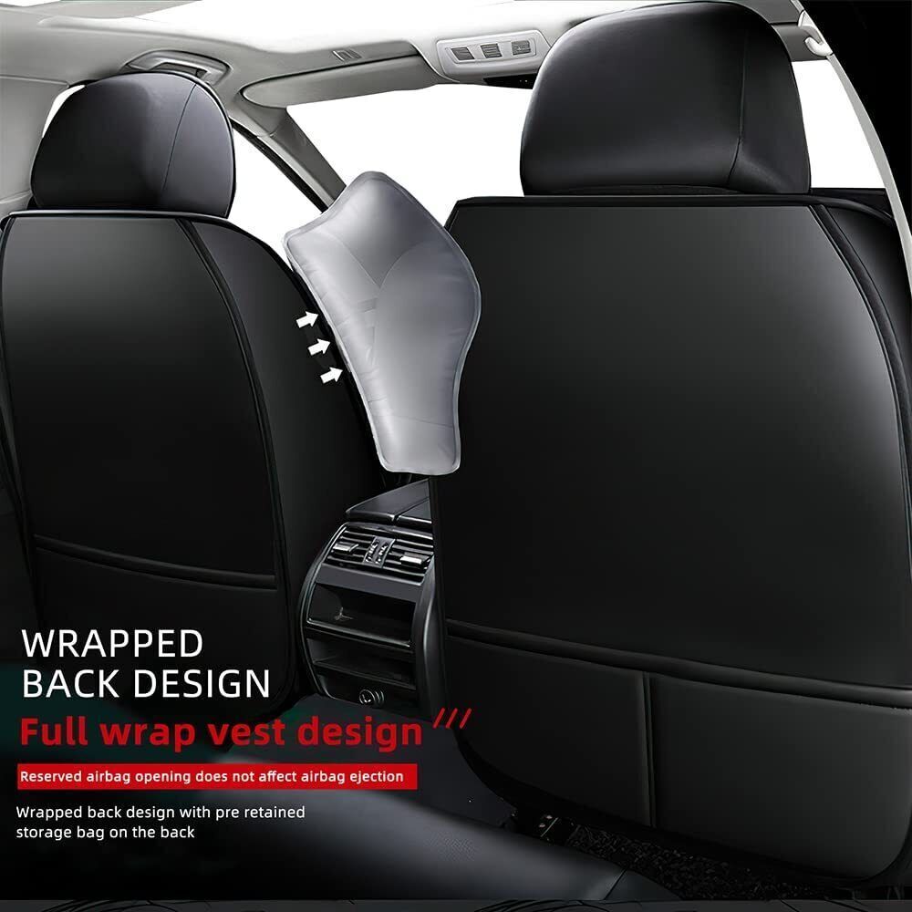 Foneso universal leather car seat covers, view 5