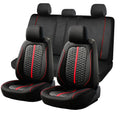 Universal Car Seat Covers Full Set Breathable Fabric Polyester Accessories for Auto Sedans Vans Trucks