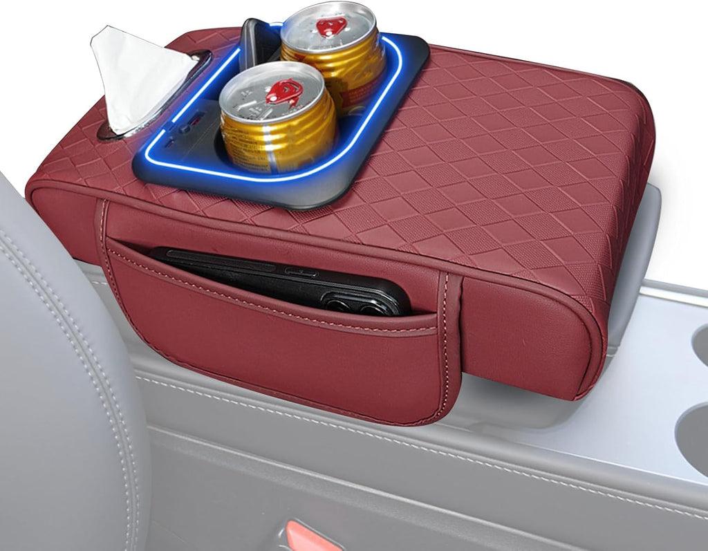 Foneso car center console armrest organizer, view 10