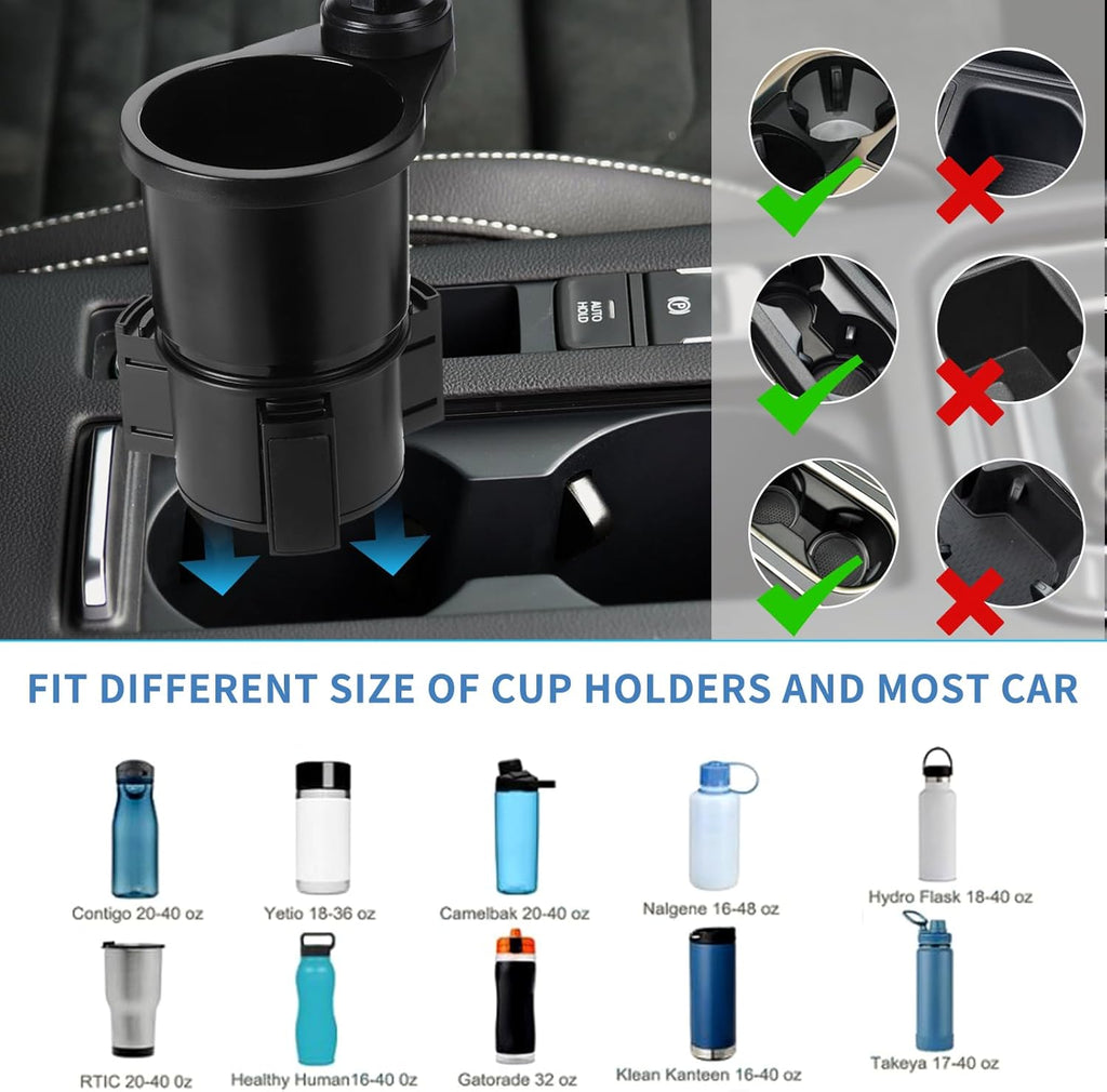 Foneso car phone holder cup holder accessory, view 2