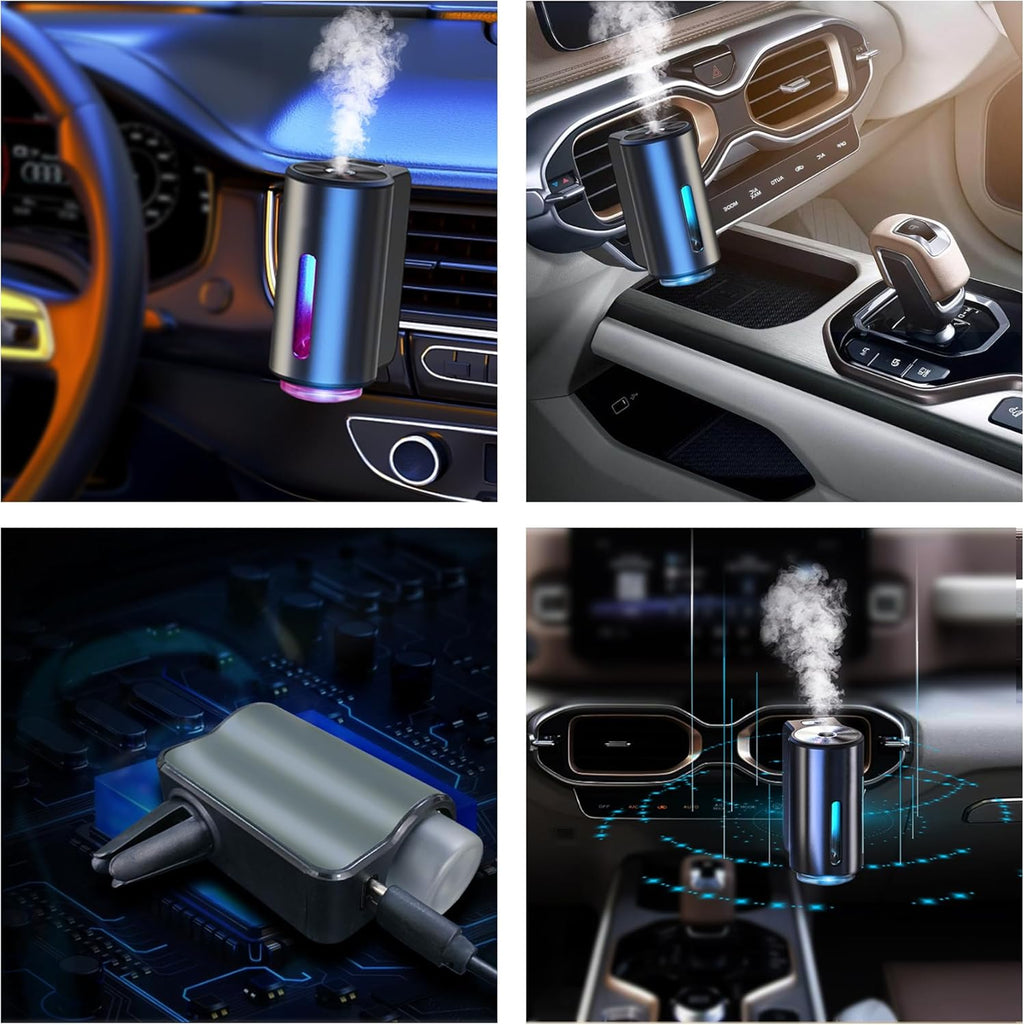 Smart Car Air Freshener Diffuser, Aromatizante para Carro Inteligente Car Aroma