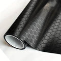 Honeycomb carbon fiber vinyl wrap film for car exterior and interior trim