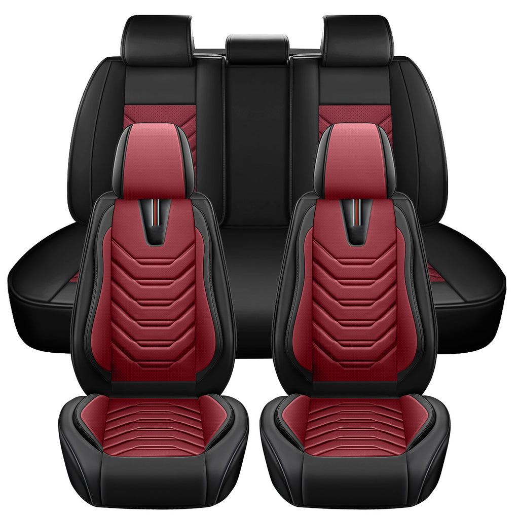 For Dodge Ram Seat Covers Full Set, Ram 1500 Seat Cover Napa Leather Airbag-Compatible Compatible 360° full-Wrap with 2002-2025 Dodge RAM 1500 2500 3500 Crew Quad Cab