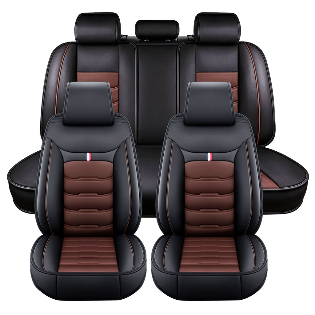 Chevy Silverado GMC Sierra Nappa Leather Seat Covers for Perfectly fits Chevrolet Silverado, GMC Sierra 1500/2500HD/3500HD, and Trail Boss Z71