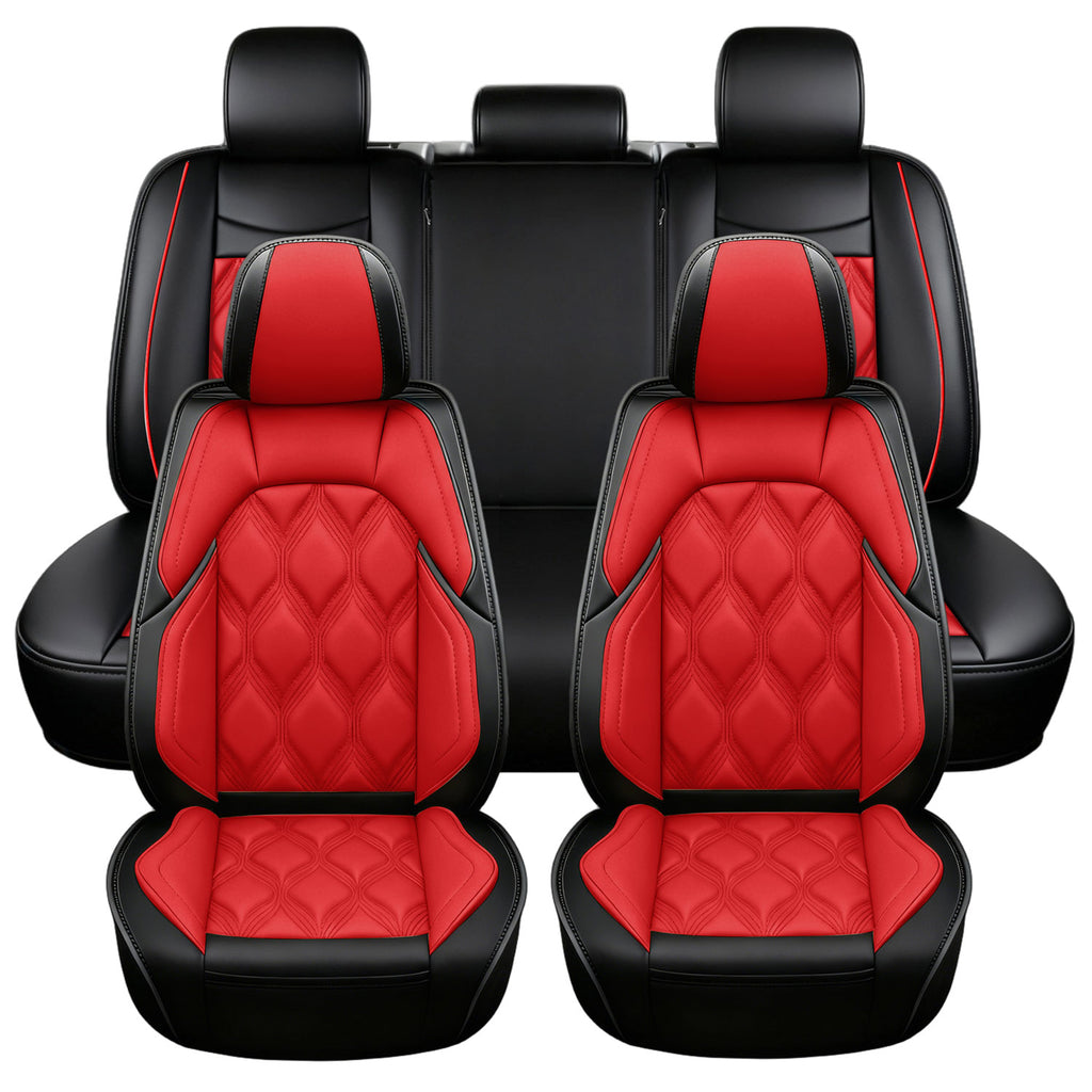For Ford F150 Seat Covers, Airbag Compatible, Nappa Leather Water Resistant F150 Accessories fits for 2009-2025 Ford F150 / 2017-2025 F250 F350 F450