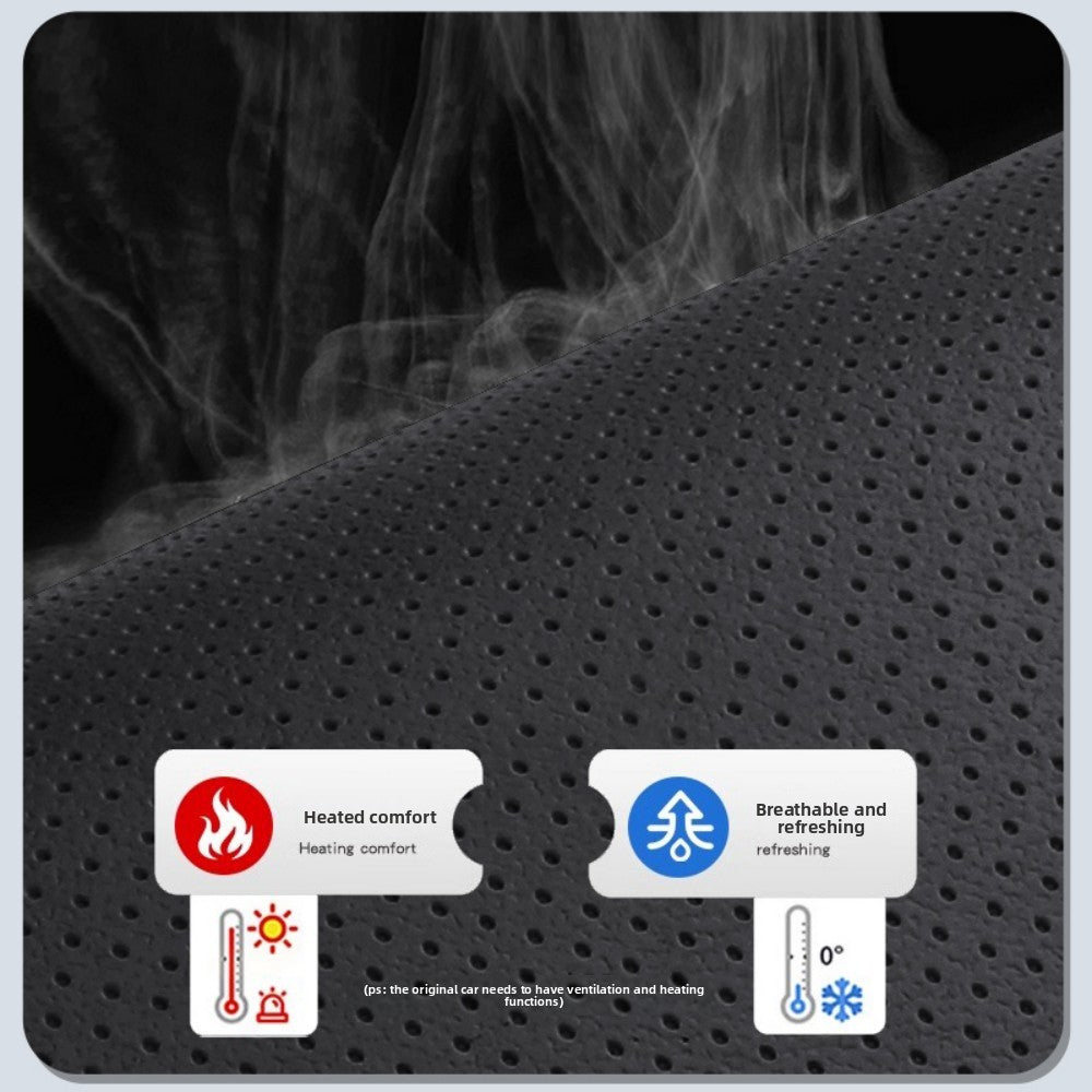 Universal Car Seat Covers 2 front seats Nappa Leather Accessories for Auto Sedans Vans Trucks