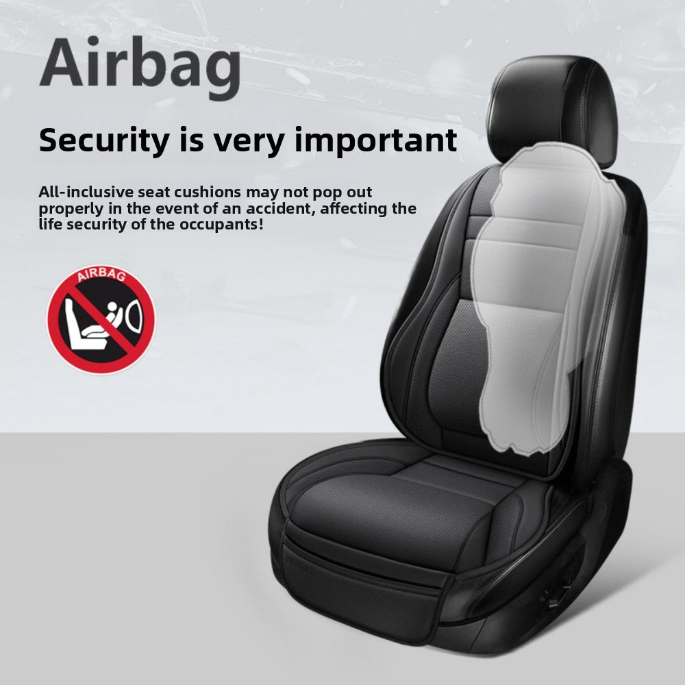 Universal Car Seat Covers 2 front seats Nappa Leather Accessories for Auto Sedans Vans Trucks