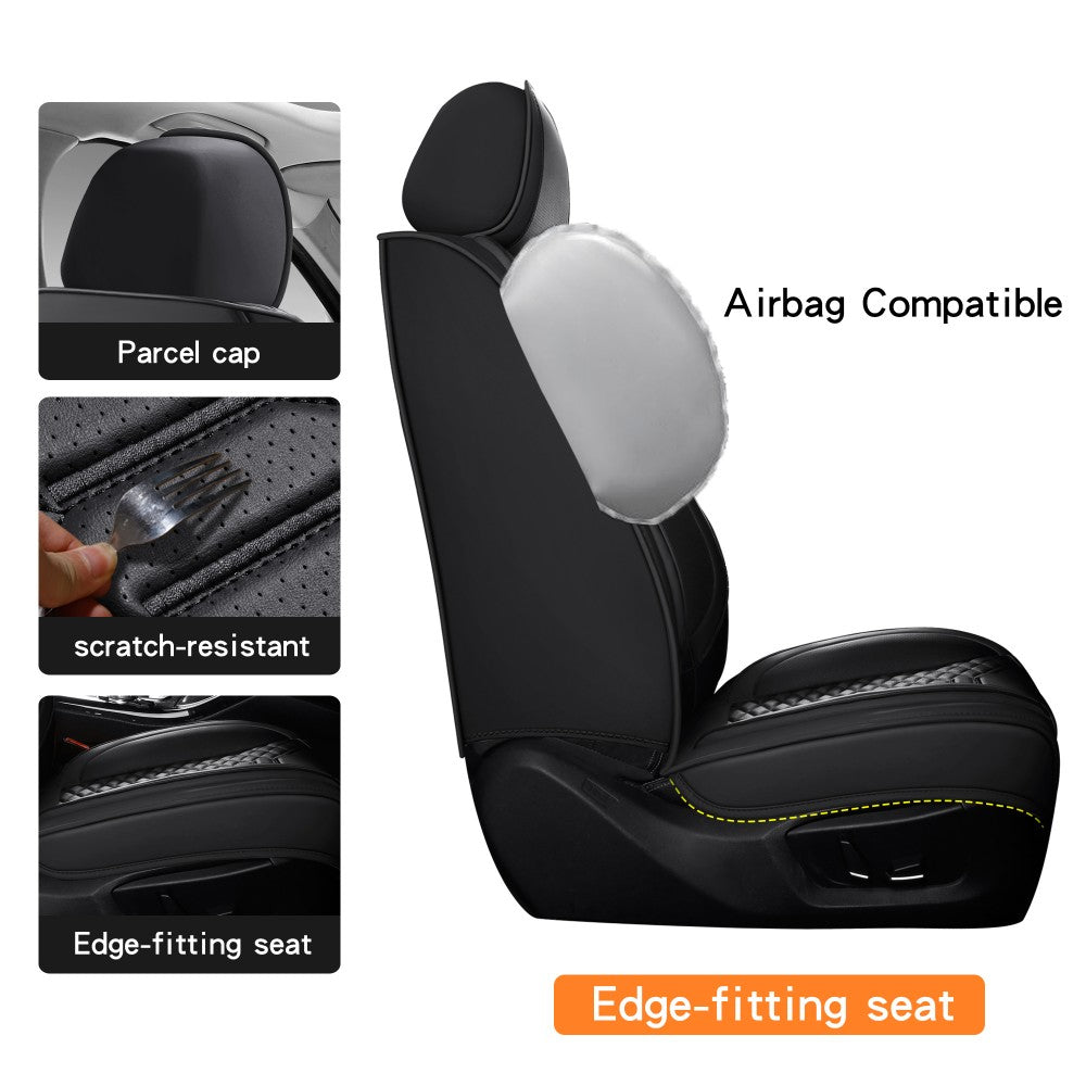 Foneso universal leather car seat covers, view 5