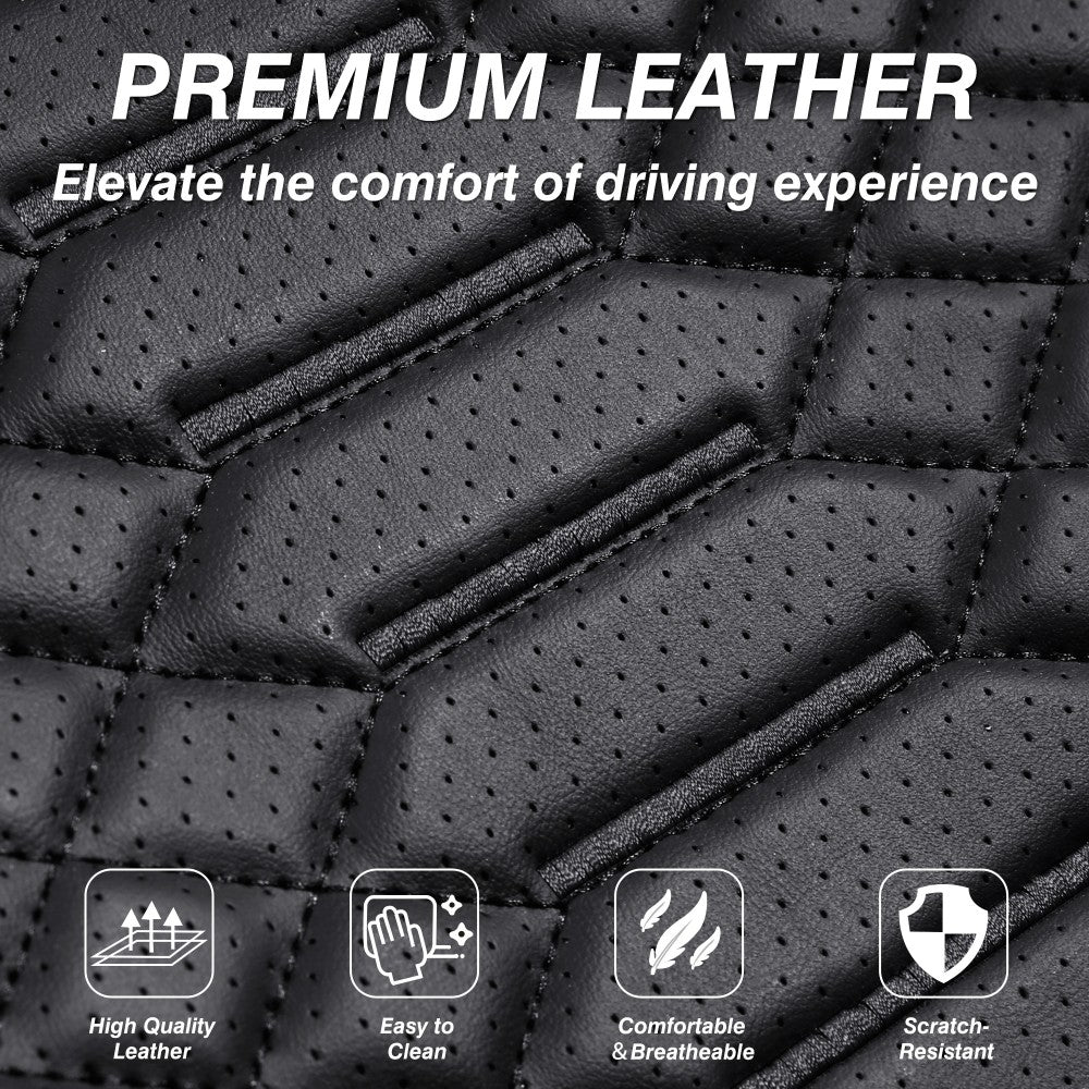Foneso universal leather car seat covers, view 3