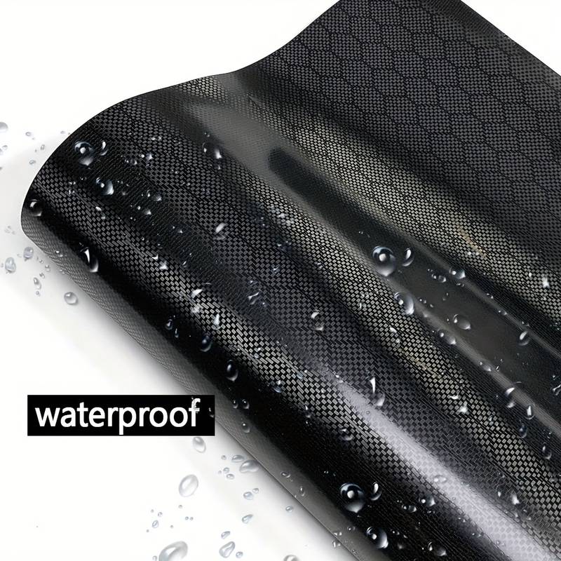 Honeycomb carbon fiber vinyl wrap film for car exterior and interior trim