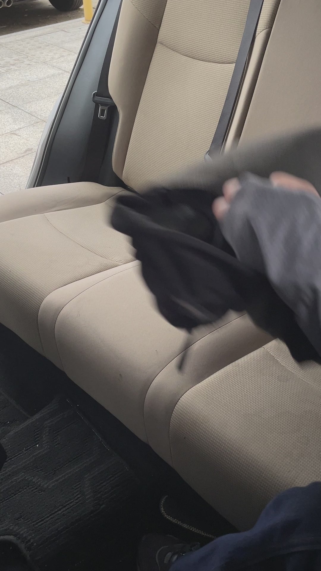 Universal Car Seat Covers Full Set Breathable Fabric Polyester Accessories for Auto Sedans Vans Trucks