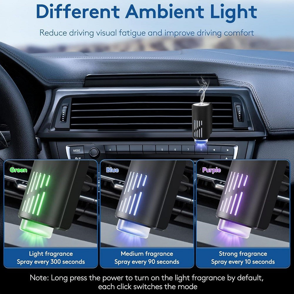 Smart Car Air Freshener Diffuser, Aromatizante para Carro Inteligente Car Aroma