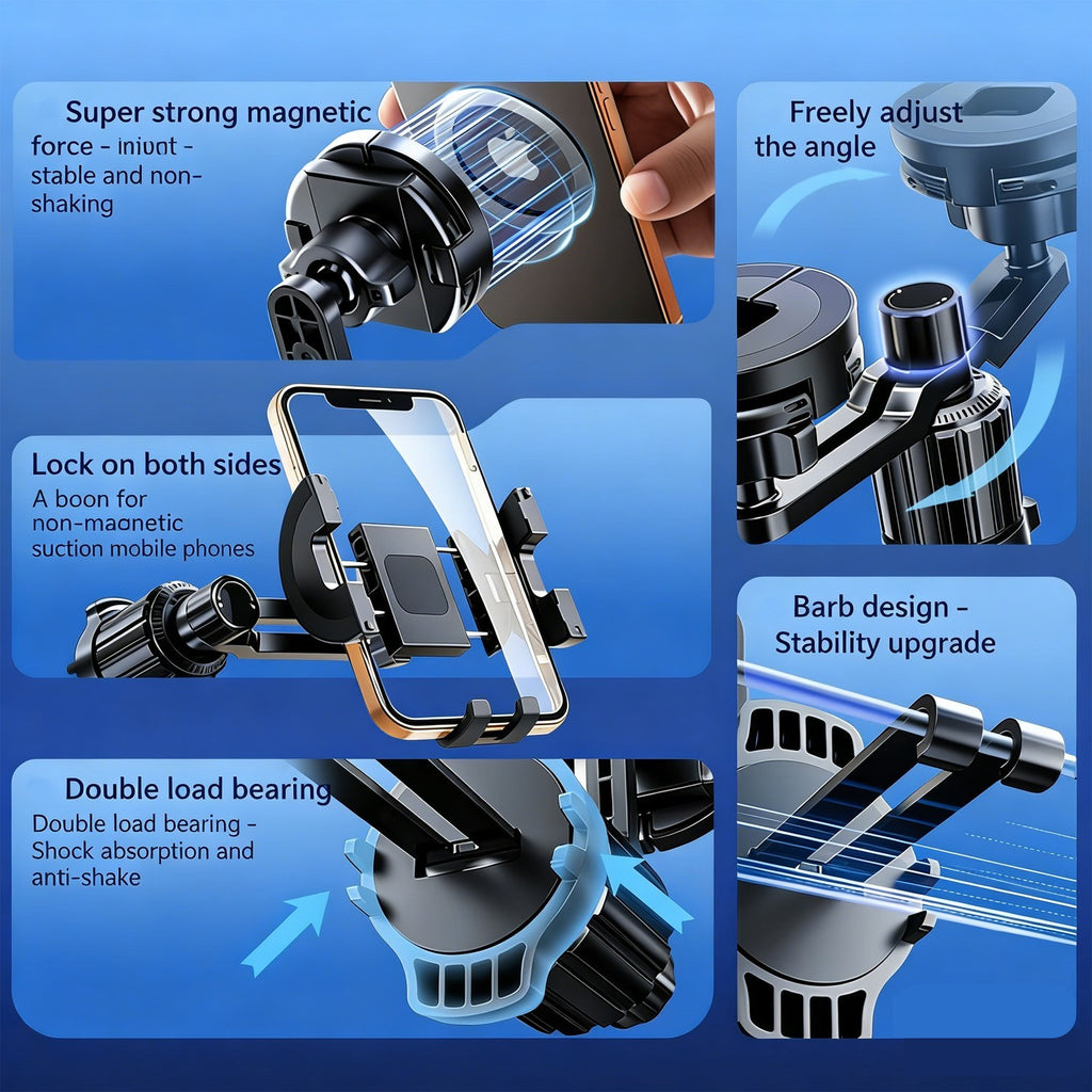 Universal Magnetic Phone Holders Car Air Vent Phone Mount for iPhone Android